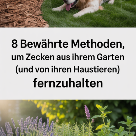 8 bewährte Methoden, um Zecken aus Ihrem Garten (und von Ihren Haustieren) fernzuhalten