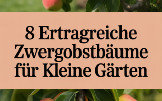 8 ertragreiche Zwergobstbäume für kleine Gärten