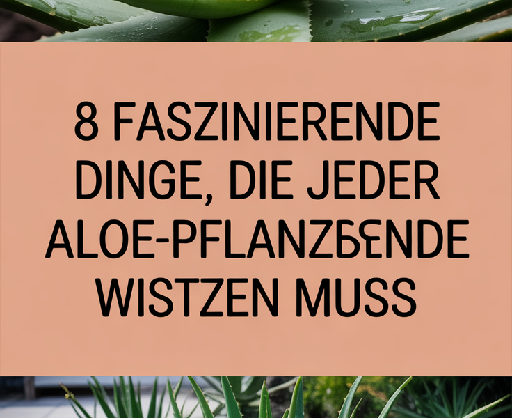 8 faszinierende Dinge, die jeder Aloe-Pflanzenbesitzer wissen muss
