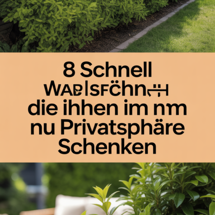 8 schnell wachsende Sträucher, die Ihnen im Nu Privatsphäre schenken
