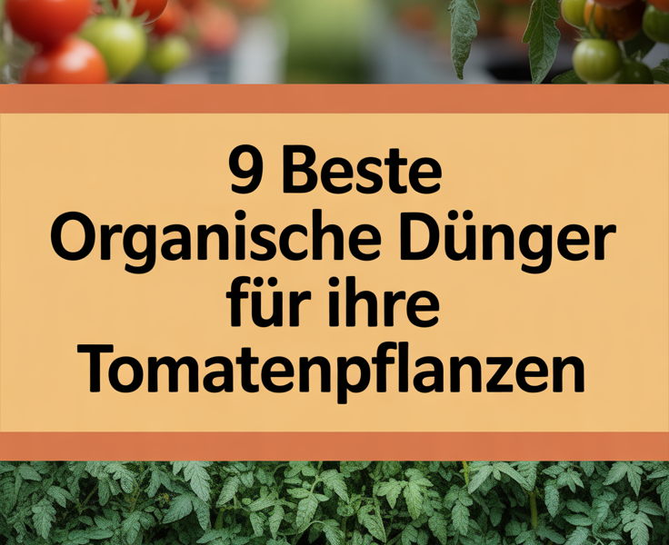 9 Beste Organische Dünger für Ihre Tomatenpflanzen