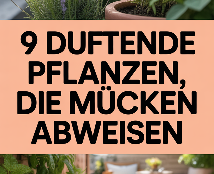 9 Duftende Pflanzen, die Mücken abweisen