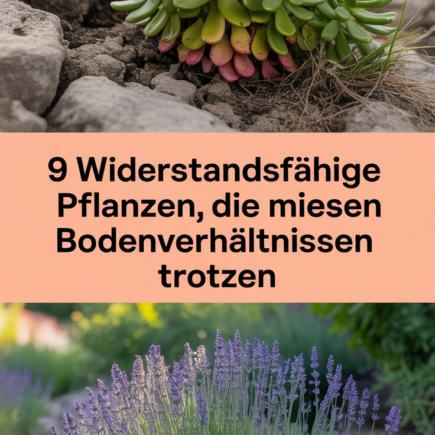 9 Widerstandsfähige Pflanzen, die miesen Bodenverhältnissen trotzen