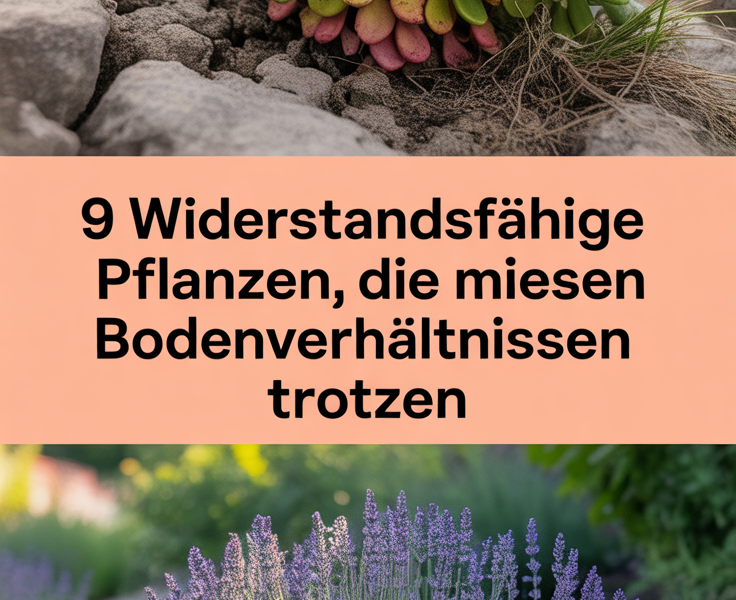9 Widerstandsfähige Pflanzen, die miesen Bodenverhältnissen trotzen