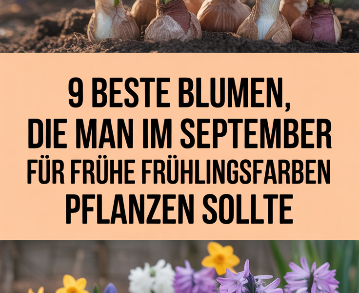 9 beste Blumen, die man im September für frühe Frühlingsfarben pflanzen sollte