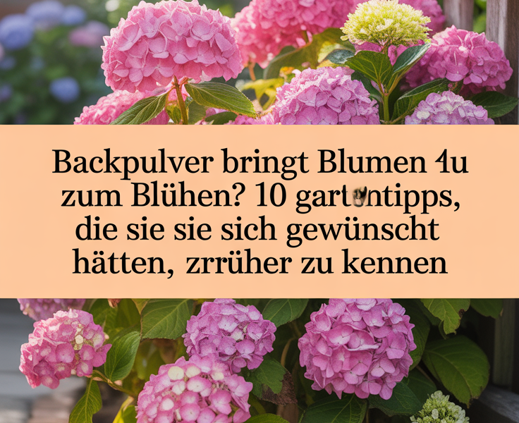 Backpulver bringt Blumen zum Blühen? 10 clevere Gartentipps, die Sie sich gewünscht hätten, früher zu kennen