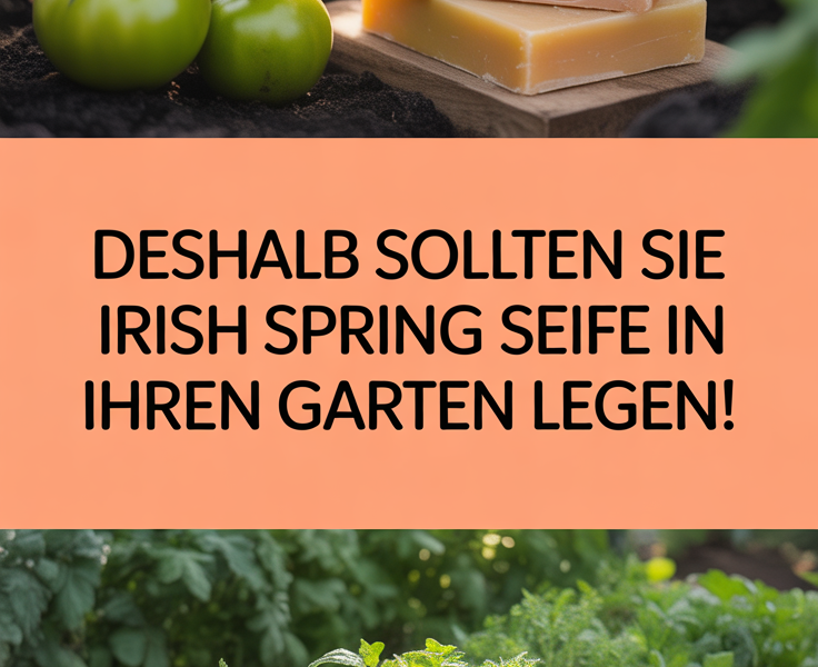 Deshalb sollten Sie Irish Spring Seife in Ihren Garten legen!