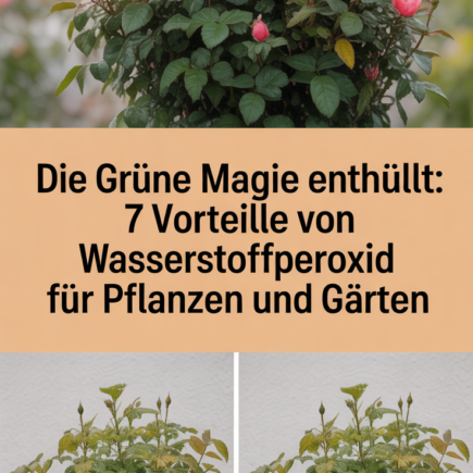 Die grüne Magie enthüllt: 7 Vorteile von Wasserstoffperoxid für Pflanzen und Gärten