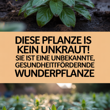 Diese Pflanze ist kein Unkraut! Sie ist eine unbekannte, gesundheitfördernde Wunderpflanze