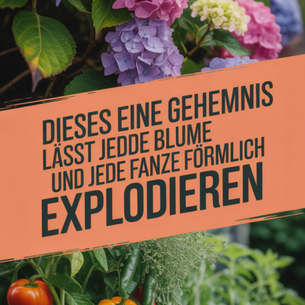 Dieses eine Geheimnis lässt jede Blume und jede Pflanze förmlich explodieren