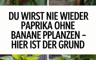 Du wirst nie wieder Paprika ohne Banane pflanzen – hier ist der Grund