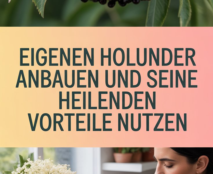 Eigenen Holunder anbauen und seine heilenden Vorteile nutzen