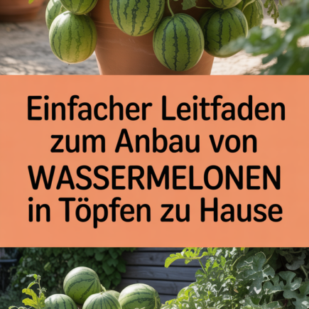 Einfacher Leitfaden zum Anbau von Wassermelonen in Töpfen zu Hause