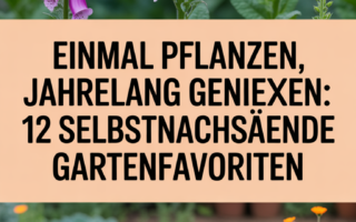 Einmal pflanzen, jahrelang genießen: 12 selbstnachsähende Gartenfavoriten