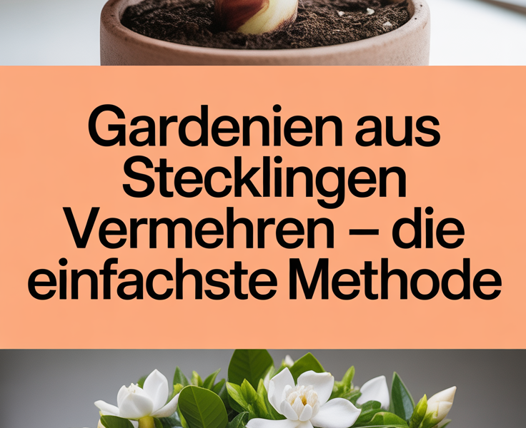 Gardenien aus Stecklingen vermehren – die einfachste Methode