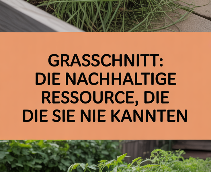 Grasschnitt: Die nachhaltige Ressource, die Sie nie kannten