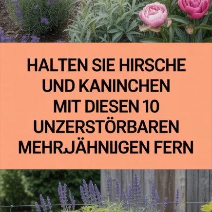 Halten Sie Hirsche und Kaninchen mit diesen 10 unzerstörbaren mehrjährigen Pflanzen fern