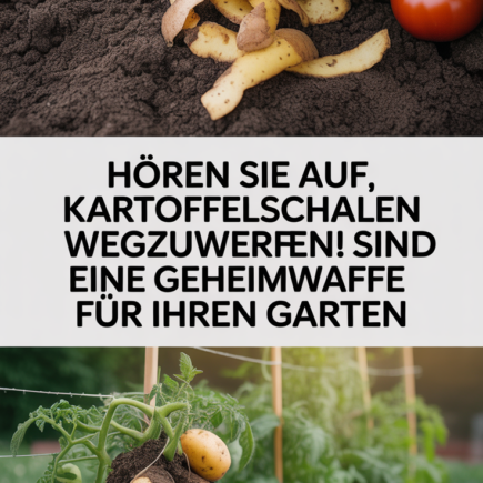 Hören Sie auf, Kartoffelschalen wegzuwerfen! Sie sind eine Geheimwaffe für Ihren Garten