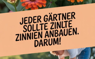 Jeder Gärtner sollte Zinnien anbauen. Darum!