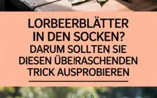 Lorbeerblätter in den Socken? Darum sollten Sie diesen überraschenden Trick ausprobieren