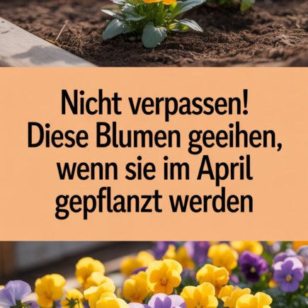 Nicht verpassen! Diese Blumen gedeihen, wenn sie im April gepflanzt werden