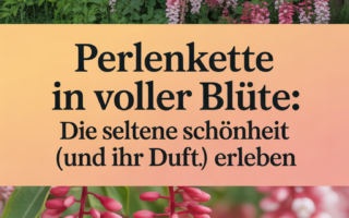 Perlenkette in voller Blüte: Die seltene Schönheit (und ihr Duft!) erleben