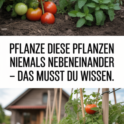 Pflanze diese Pflanzen niemals nebeneinander – das musst du wissen.