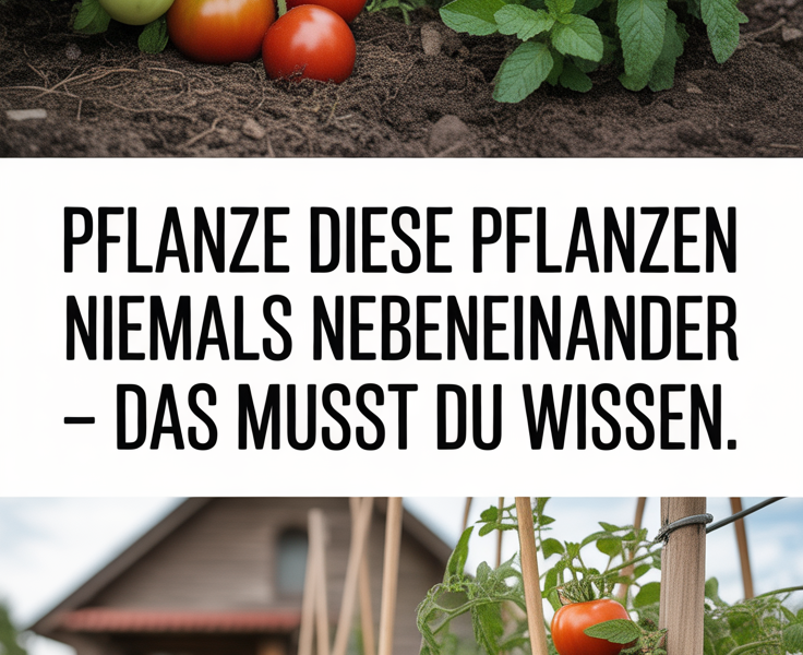 Pflanze diese Pflanzen niemals nebeneinander – das musst du wissen.