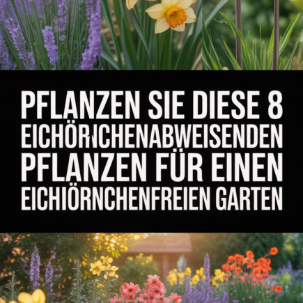 Pflanzen Sie diese 8 eichhörnchenabweisenden Pflanzen für einen eichhörnchenfreien Garten