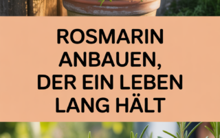 Rosmarin anbauen, der ein Leben lang hält