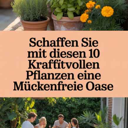 Schaffen Sie mit diesen 10 kraftvollen Pflanzen eine Mückenfreie Oase
