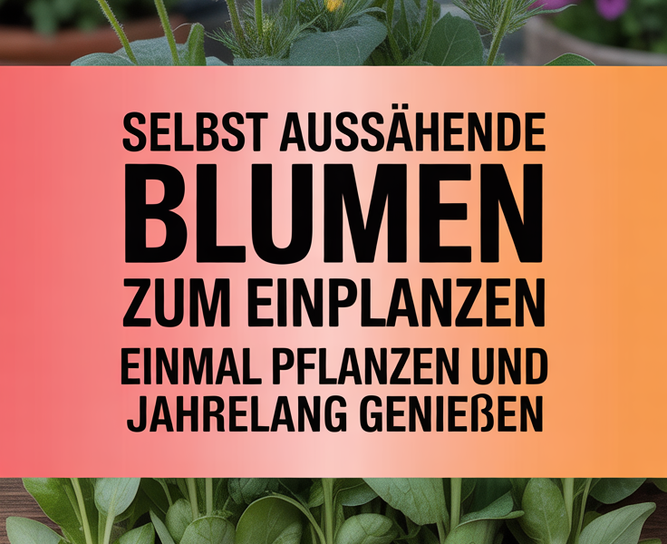 Selbst aussähende Blumen zum Einpflanzen – Einmal pflanzen und jahrelang genießen
