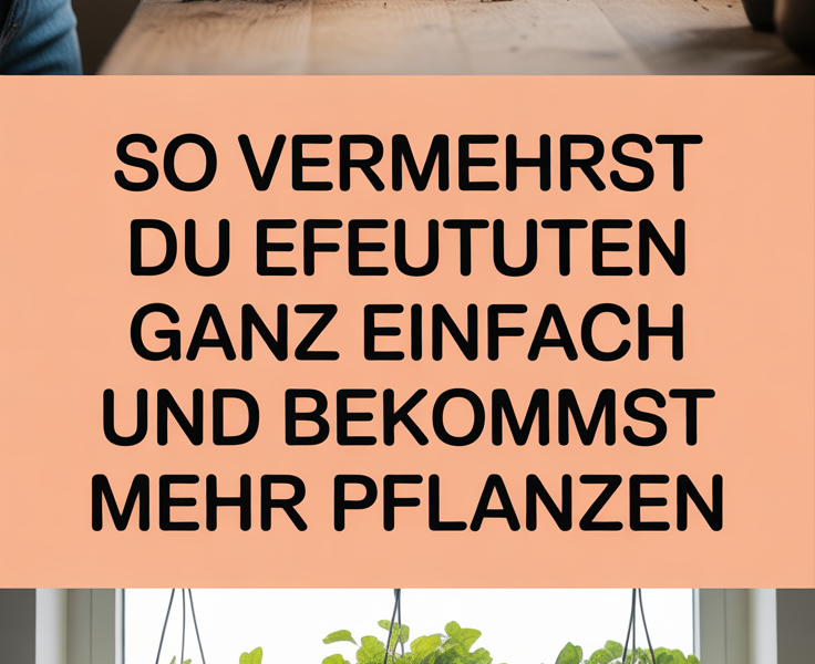 So vermehrst du Efeututen ganz einfach und bekommst mehr Pflanzen