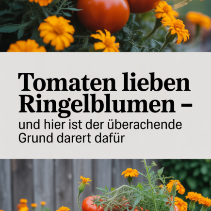 Tomaten lieben Ringelblumen – und hier ist der überraschende Grund dafür