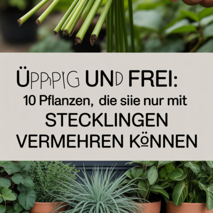 Üppig und frei: 10 Pflanzen, die Sie nur mit Stecklingen vermehren können