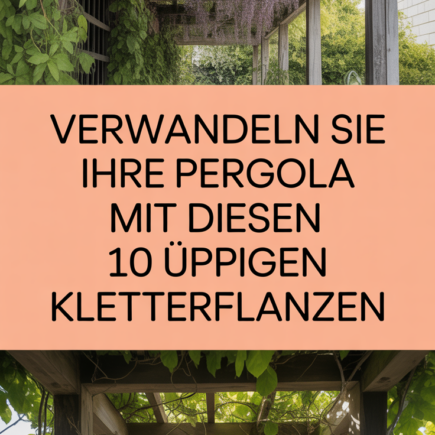 Verwandeln Sie Ihre Pergola mit diesen 10 üppigen Kletterpflanzen