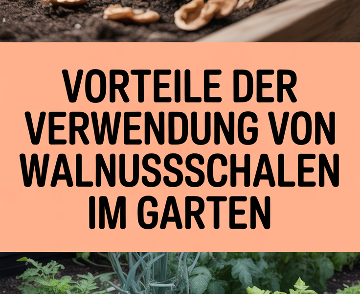 Vorteile der Verwendung von Walnussschalen im Garten