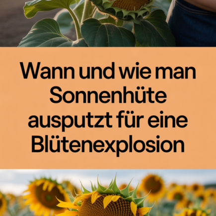 Wann und wie man Sonnenhüte ausputzt für eine Blütenexplosion
