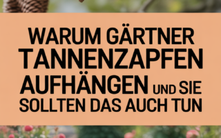 Warum Gärtner Tannenzapfen Aufhängen – und Sie Sollten Das Auch Tun