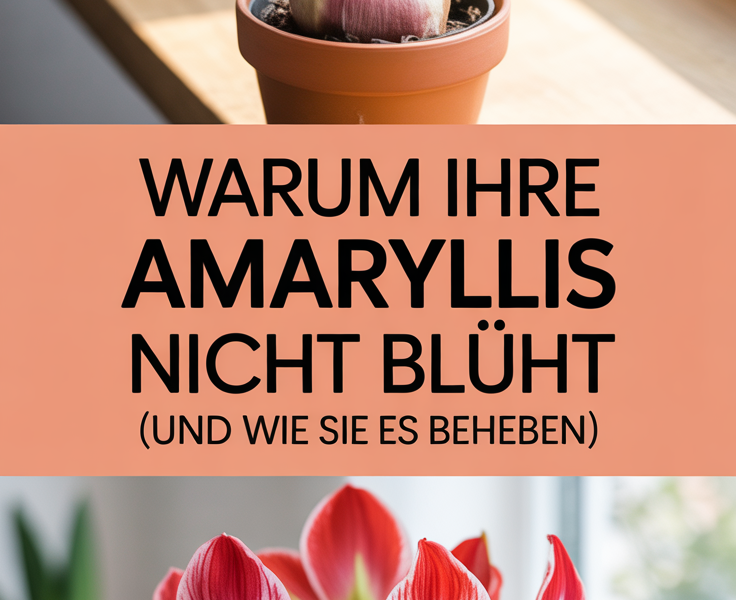 Warum Ihre Amaryllis nicht blüht (und wie Sie es beheben!)