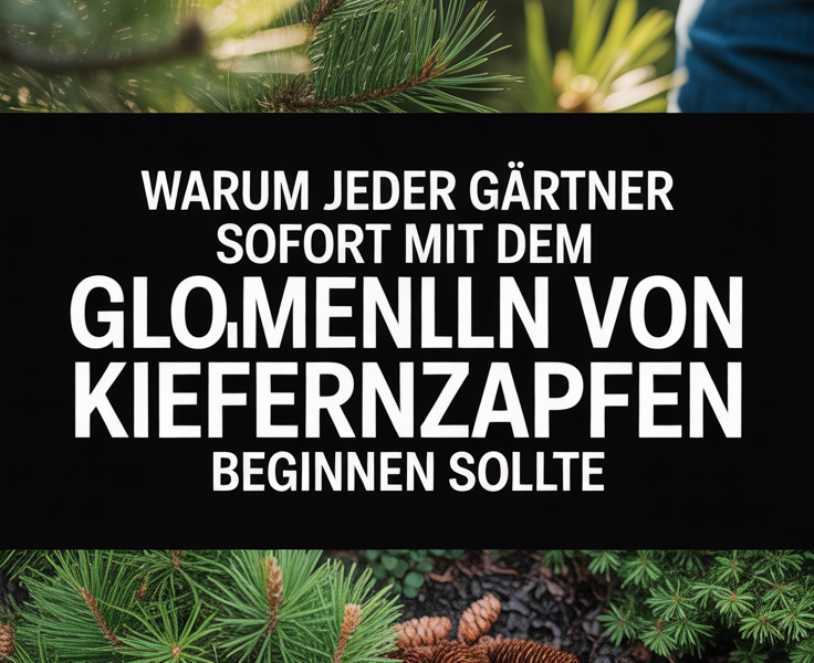 Warum Jeder Gärtner Sofort Mit Dem Sammeln Von Kiefernzapfen Beginnen Sollte