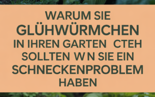 Warum Sie Glühwürmchen in Ihren Garten locken sollten, wenn Sie ein Schneckenproblem haben