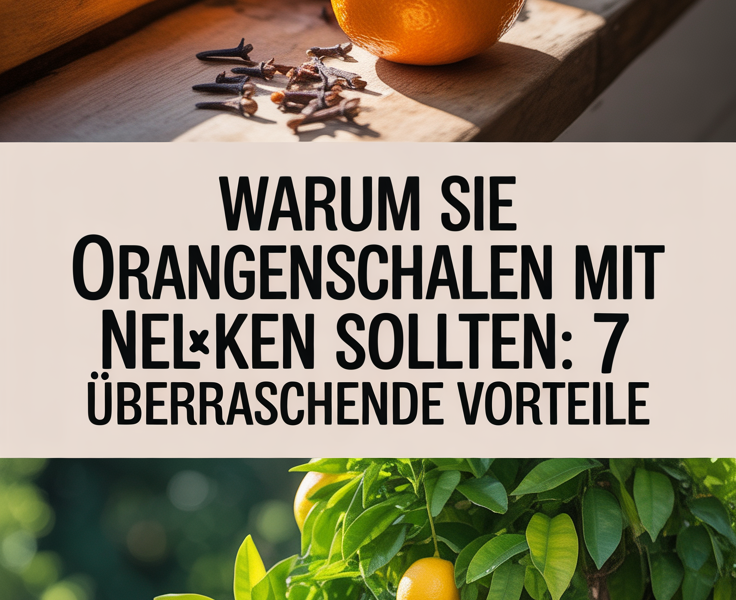 Warum Sie Orangenschalen mit Nelken kochen sollten: 7 überraschende Vorteile