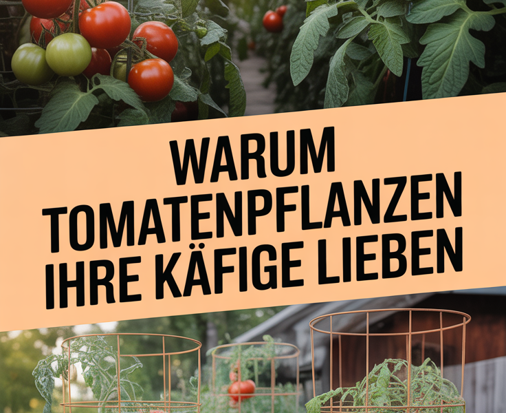 Warum Tomatenpflanzen ihre Käfige lieben