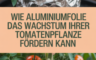 Wie Aluminiumfolie das Wachstum Ihrer Tomatenpflanze fördern kann