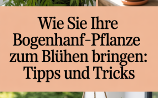 Wie Sie Ihre Bogenhanf-Pflanze zum Blühen bringen: Tipps und Tricks