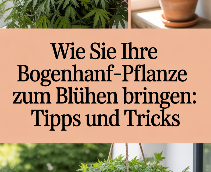 Wie Sie Ihre Bogenhanf-Pflanze zum Blühen bringen: Tipps und Tricks