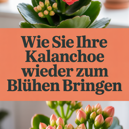 Wie Sie Ihre Kalanchoe wieder zum Blühen bringen