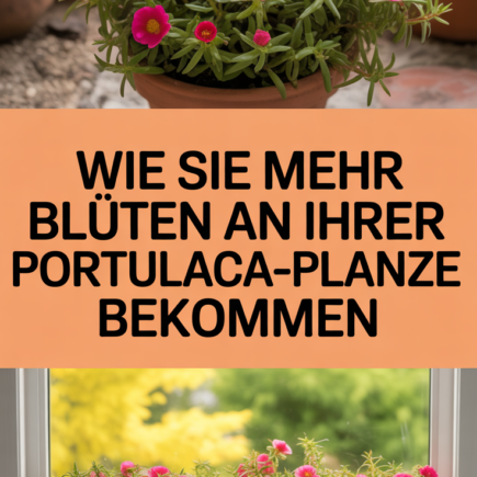 Wie Sie mehr Blüten an Ihrer Portulaca-Pflanze bekommen
