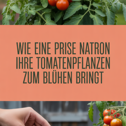 Wie eine Prise Natron Ihre Tomatenpflanzen zum Blühen bringt